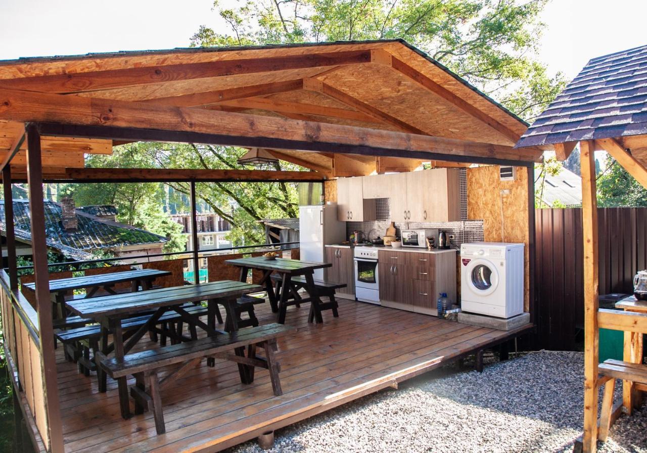 Vacation Home Apsar New Athos Exteriör bild